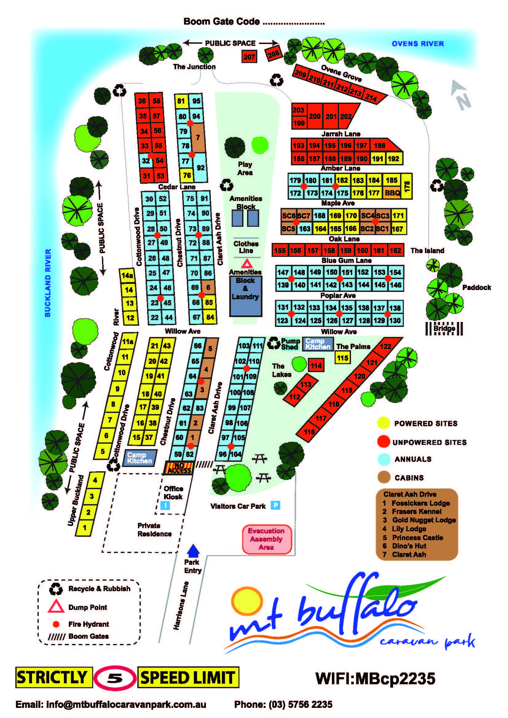 Park Map Mt Buffalo